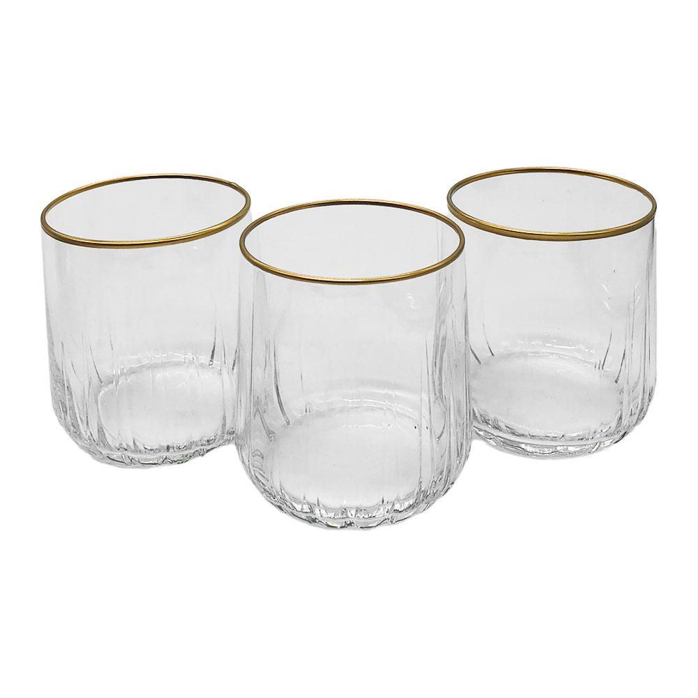 Set de Vasos Herevin de Vidrio 3 Piezas