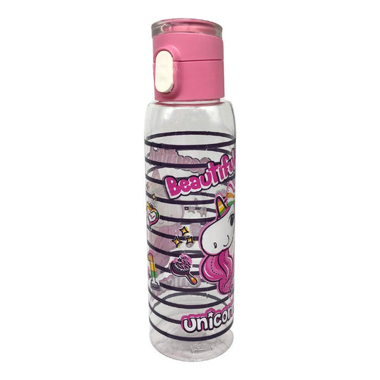 Botella Plástica 17 Oz Unicornio