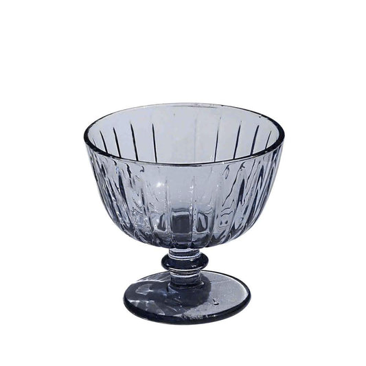 Copa Kennedy Home Para Postre 9 Oz Vidrio Clear Blue