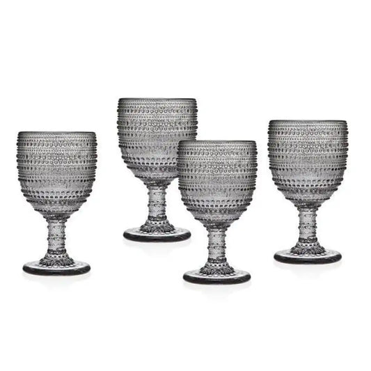 Copa de Vidrio Studio Cristal Lumina Smoke 4 Piezas