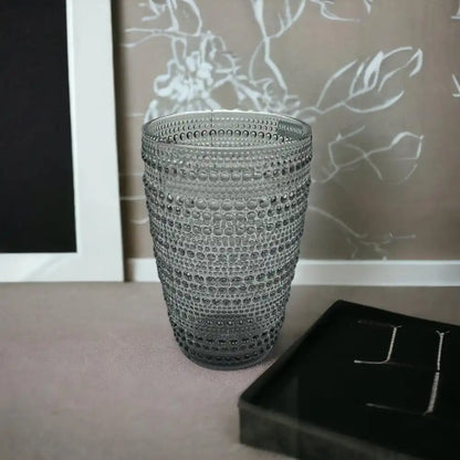 Set de Vaso de Vidrio Estudio Cristal Lumina de 4 Piezas /13Oz