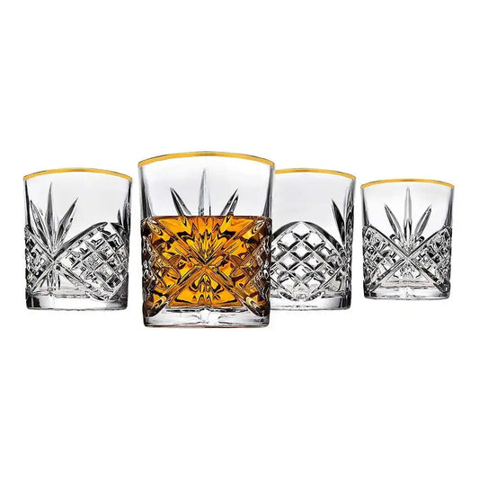 Vasos de Vidrio Studio Cristal Dublin 4 Piezas