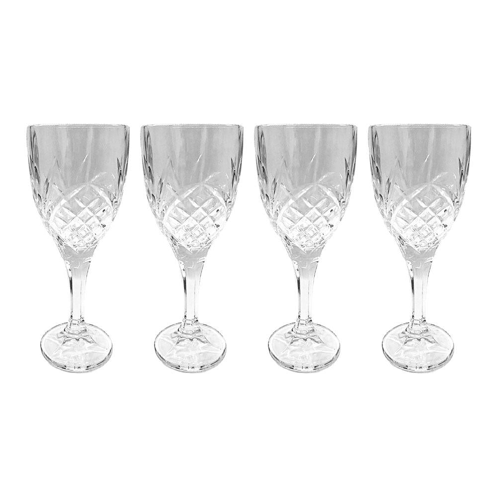 Copas de Vidrio Studio Cristal Dublin 4 Piezas