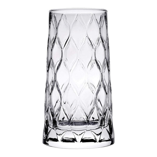 Vasos de Vidrio Long Pasabahce Leafy 11 oz 4 Piezas