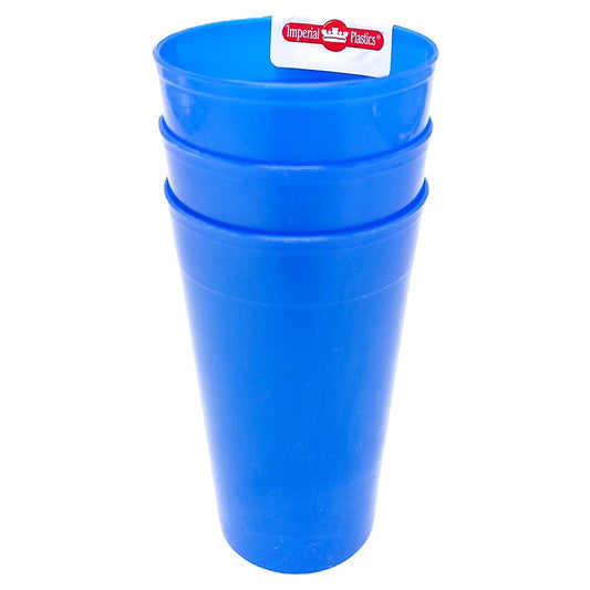Vasos Imperial Plastics de 22 oz 3 Piezas - Surtido