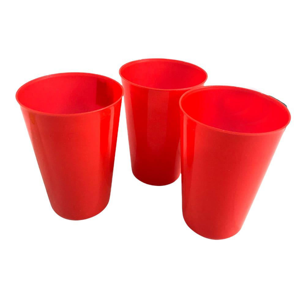 Juego de Vasos Plásticos Home Elegance 3 Piezas - Surtido