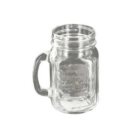 Jarra Mason de Vidrio Kole Transparente