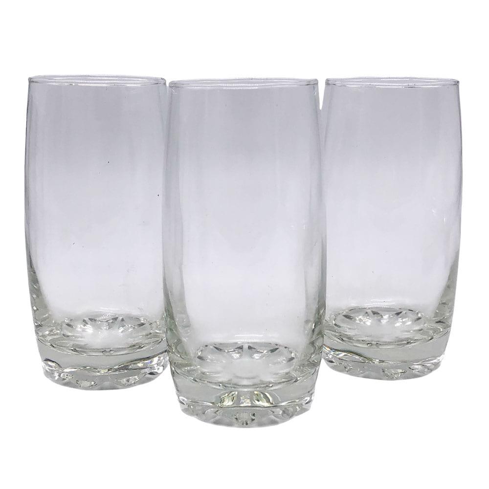Vaso de Vidrio Homestar 12 oz 3 Piezas