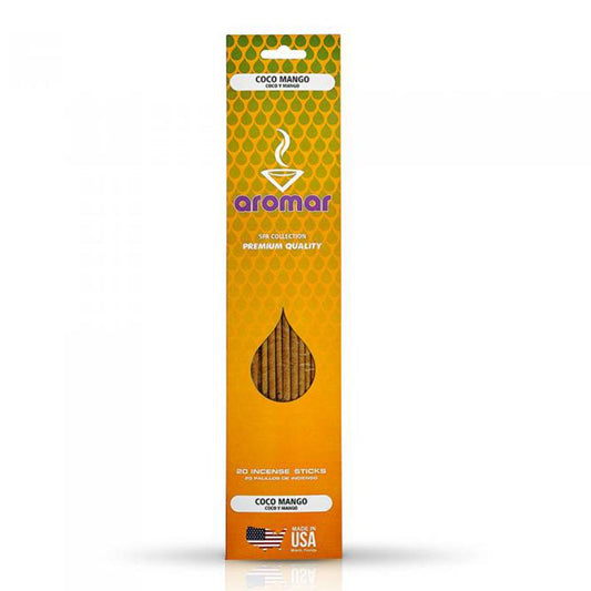 Incienso Aromar Coco Mango 20 Piezas