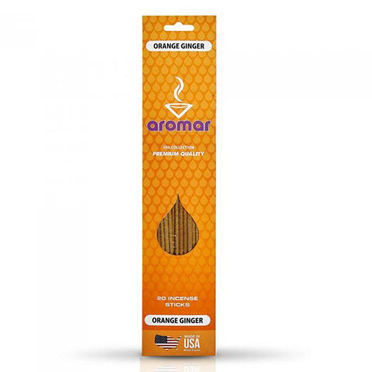 Incienso Aromar Orange Ginger 20 Piezas