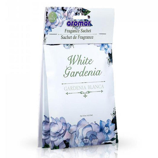 Aromatizante Aromar Sachet White Gardenia 2 Piezas
