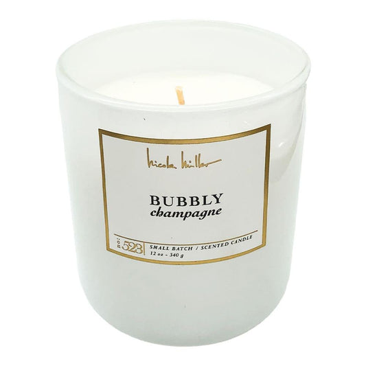 Vela Aromática Max Wholesales Bubbly Champagne 12 oz