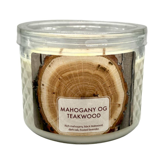 Vela Aromática Max Wholesales Mahogany Teakwood 12Oz