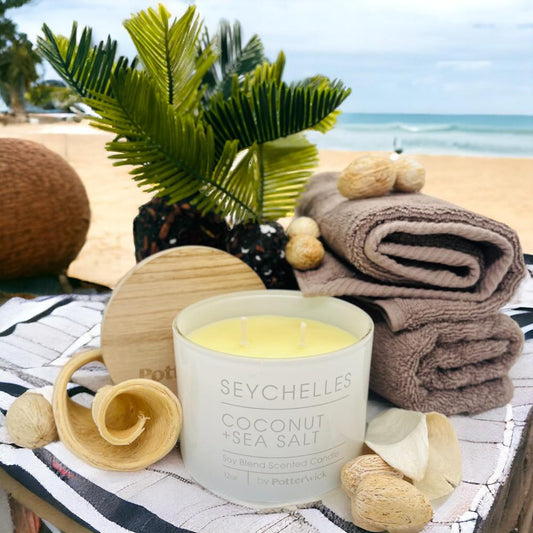 Vela Aromatica Leon Korol Coco y Sal De Mar