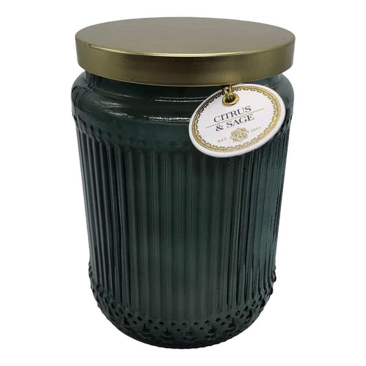 Vela Aromática Max Wholesales Citrus & Sage 19 oz
