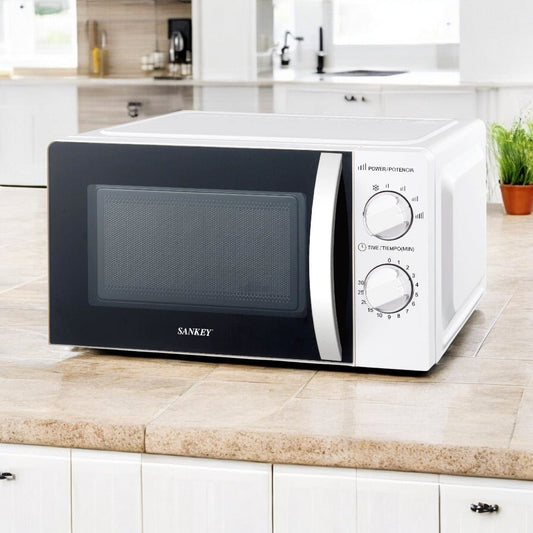 Horno - Microondas Sankey de Perilla / 20L / Blanco - Sankey - Titan.com.pa - 7453013533028