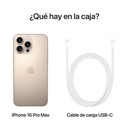iPhone 16 Pro Max 256Gb - Desierto - Apple - Titan.com.pa - 195949805066