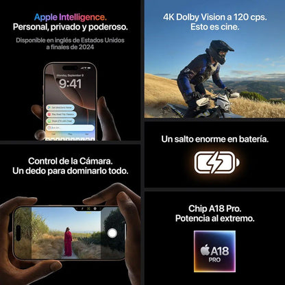 iPhone 16 Pro Max de 256Gb / Natural / E - SIM - Apple - Titan.com.pa - 2150110157694