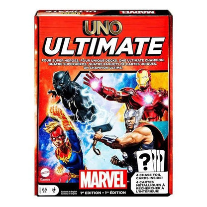 Juego de Carta Uno Ultimate Core Marvel - Uno - Titan.com.pa - 194735077021