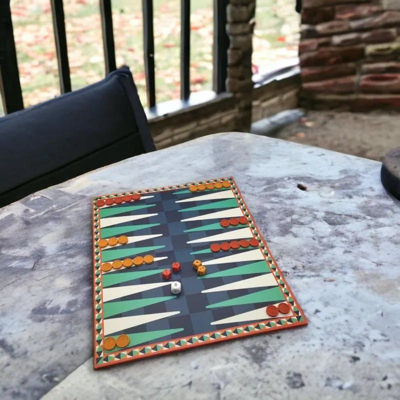 Juego De Mesa Backgammon - Silver One - Titan.com.pa - 848496064836