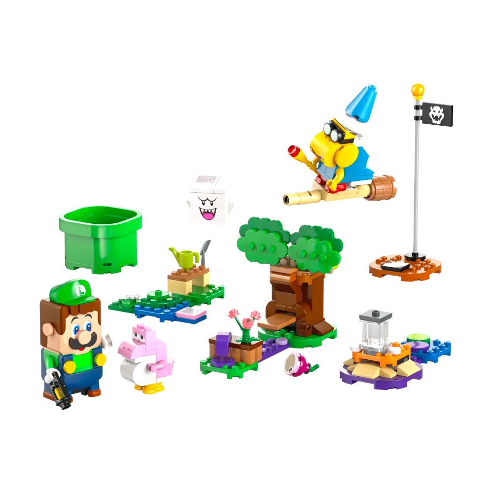 Bloques LEGO Super Mario Aventuras Interactivas Con Luigi