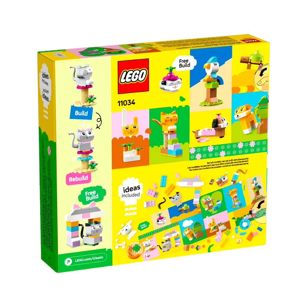 Bloques LEGO Mascotas Creativas