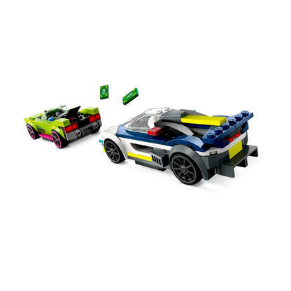 Bloques LEGO City Auto de Policía y Auto Deportivo