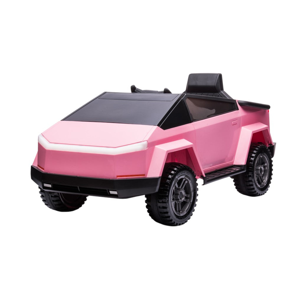 Carro Recargable Overseas Cyber Truck / Rosado / Con Control Remoto