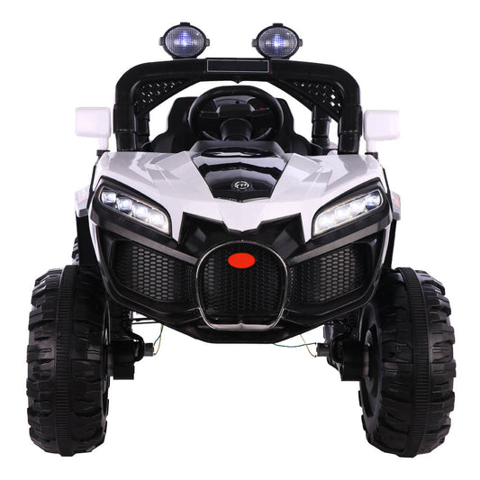 Carro Jeep Recargable de 35 Watts 12 Voltios Blanco