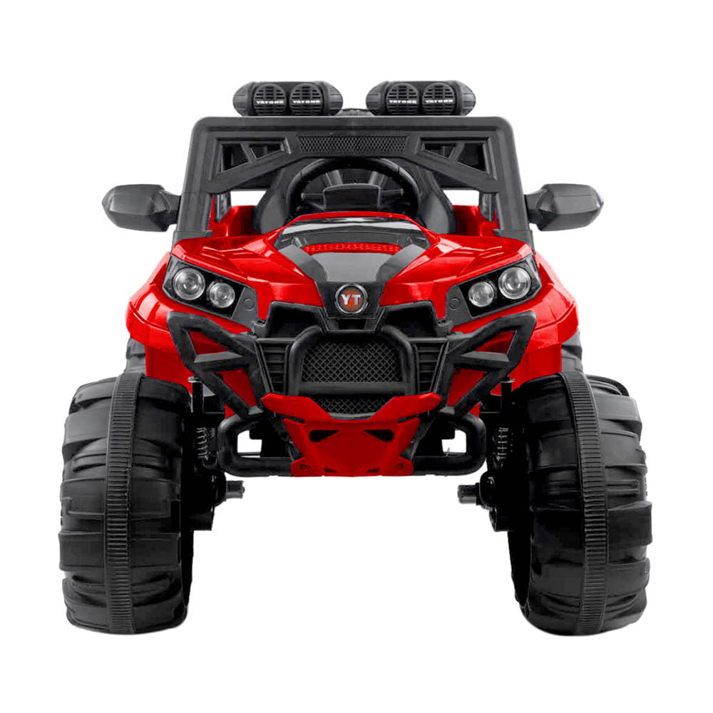 Carro Jeep Recargable de 12 Voltios Rojo