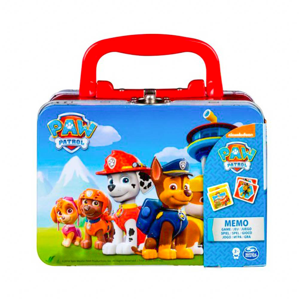 Juego de Memoria Paw Patrol en Caja