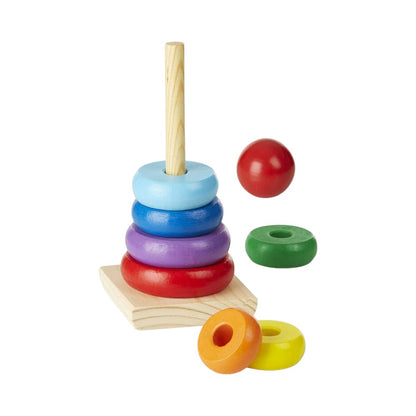 Aros Apilables Melissa & Doug Arcoiris