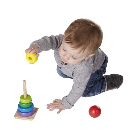 Aros Apilables Melissa & Doug Arcoiris