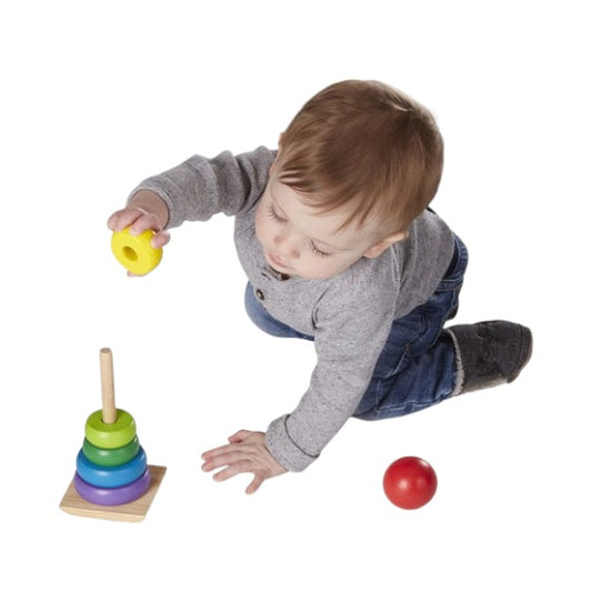 Aros Apilables Melissa & Doug Arcoiris