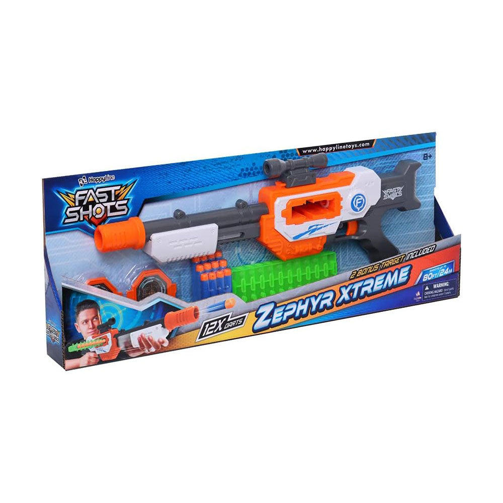 Lanzador Zephyr Xtreme c/12 Dardos