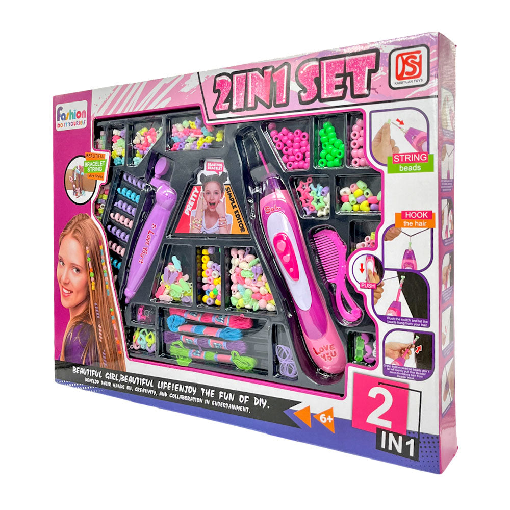 Juego De Trenzado Y Tejido Fashion Do It Yourself