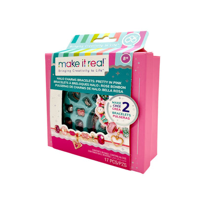 Pulsera Charms De Halo / Pretty In Pink / Make It Real