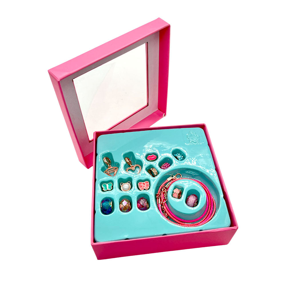 Pulsera Charms De Halo / Pretty In Pink / Make It Real