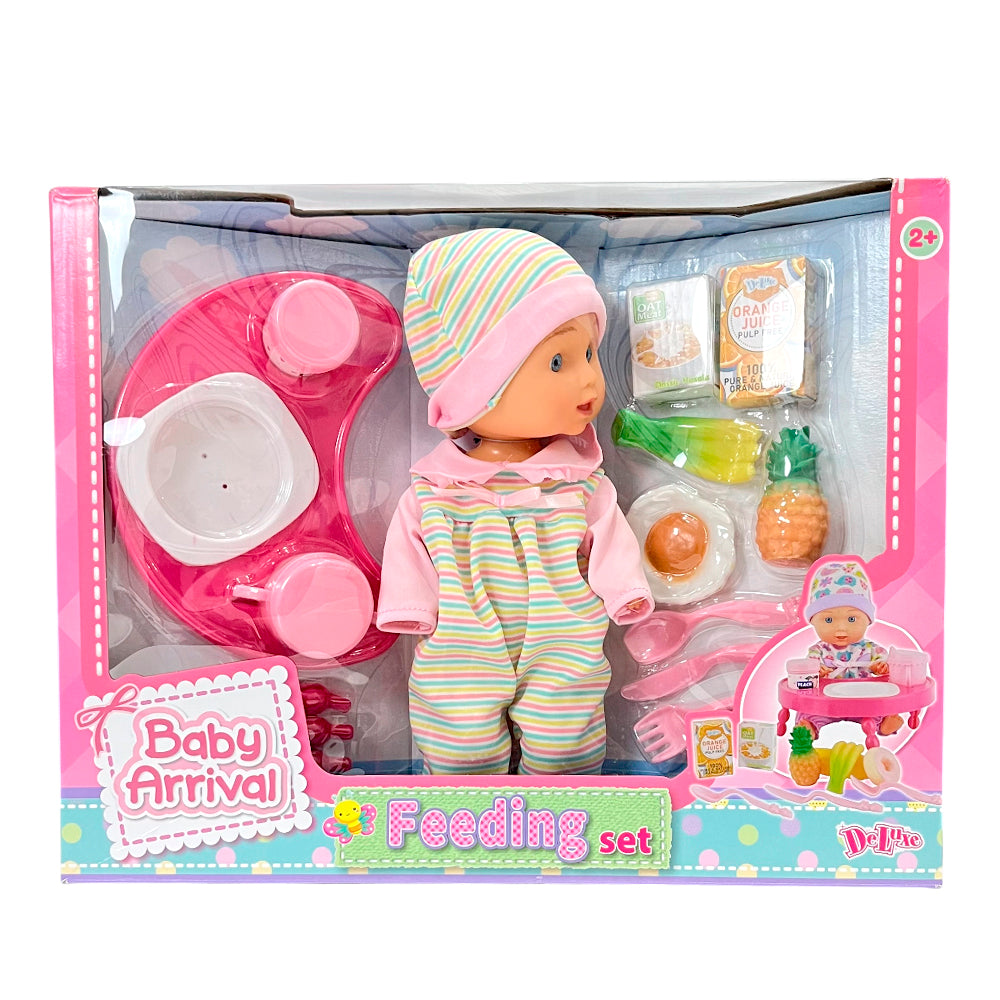 Muñeca Bebé 30cm con Accesorios / Deluxe