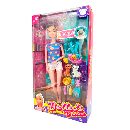 Muñeca Bellas Dream Mascota Girl´s Like It