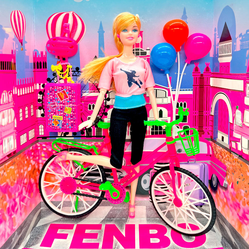 Muñeca Fenbo Bicicleta