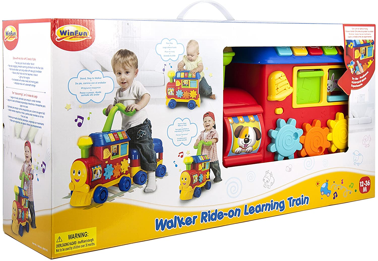 Ride -On Walker Winfun Learning Train Winfun
