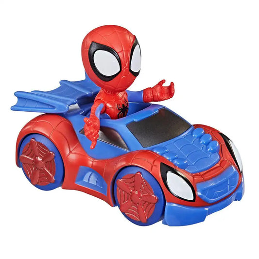 Figura Spidey Amazing Friend Con Vehiculo - Surtido