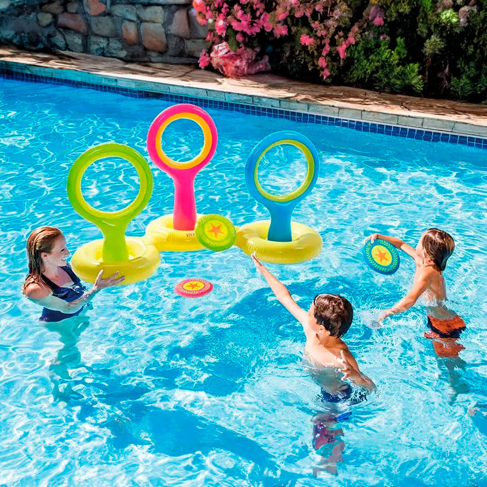 Juego Inflable Intex de Aros 4 Piezas