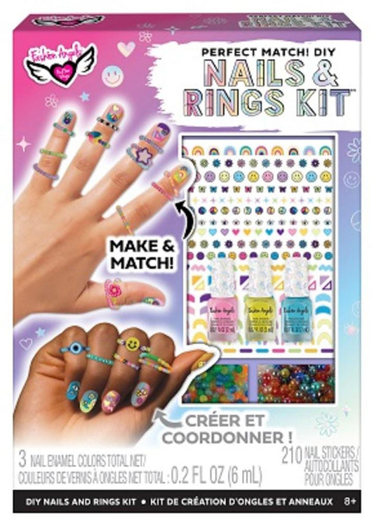 Kit de Accesorios Para Uñas Fashion Angels Perfect Match