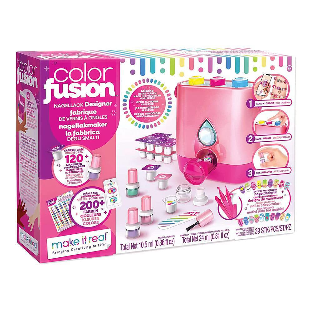 Set Para Crear Pinta Uñas Make It Real Color Fusión