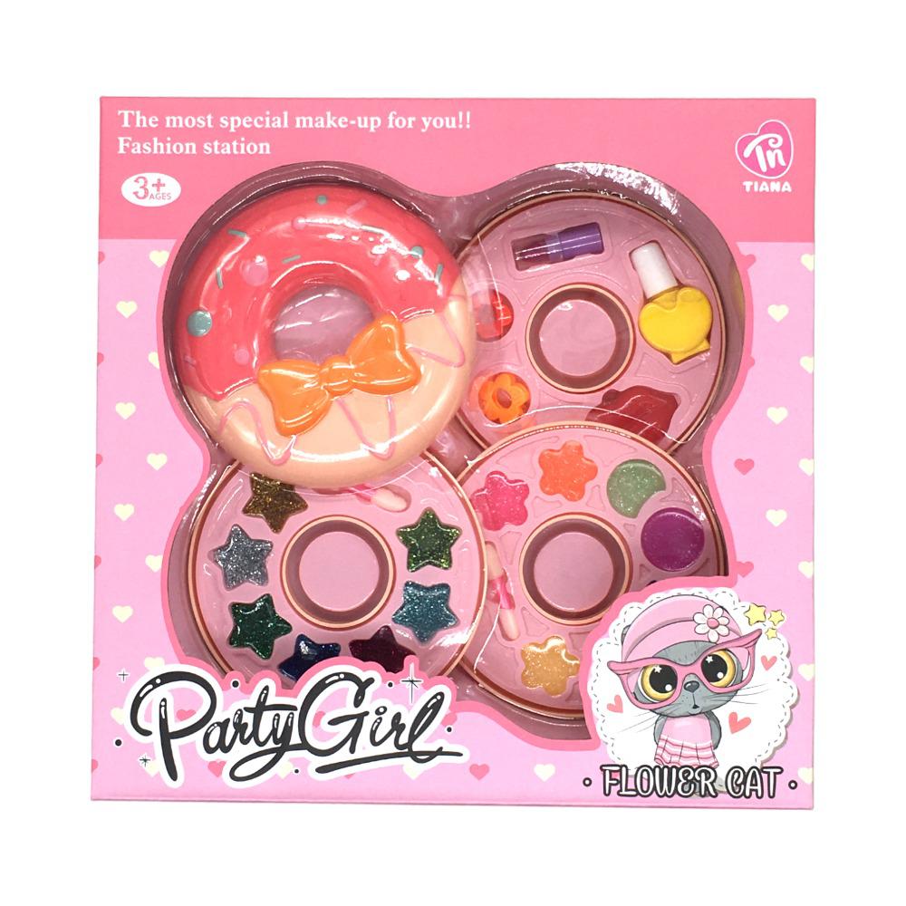 Juego de Maquillaje Huda Con Diseño de Dona