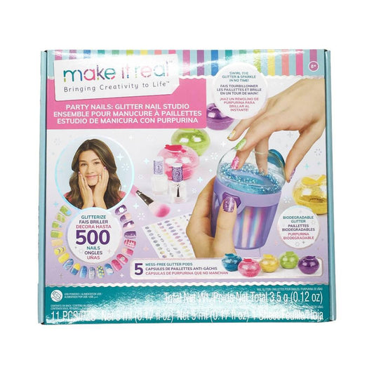 Estudio Para Uñas con Brillos Make it Real
