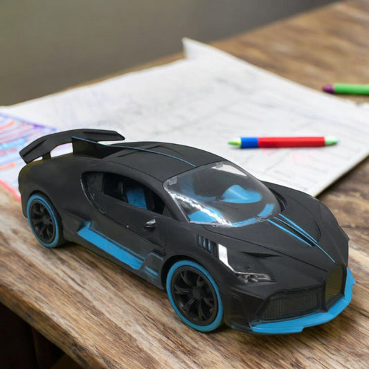 Carro Huda A Control Remoto Con Luces