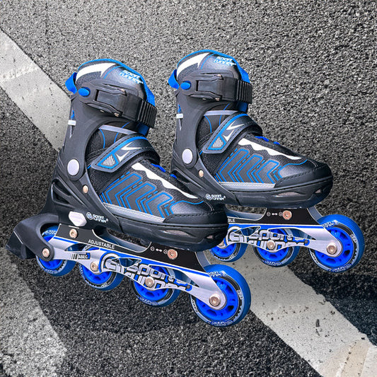 Patines en Línea de Cuatro Ruedas Ajustable Talla 39 - 42 - Surtido